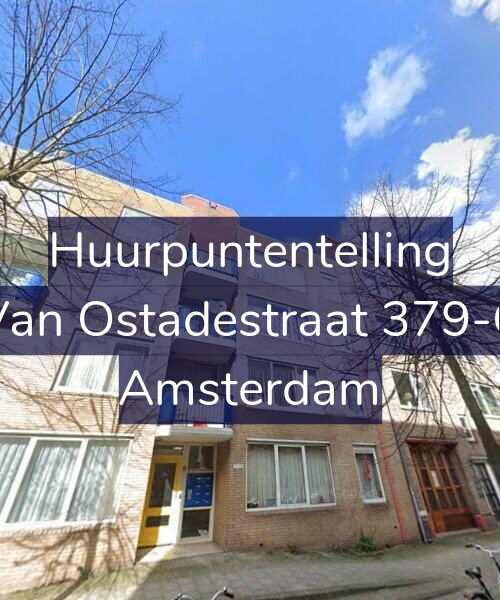 Foto gevel Huurpuntentelling voor Van Ostadestraat 379-C, Amsterdam