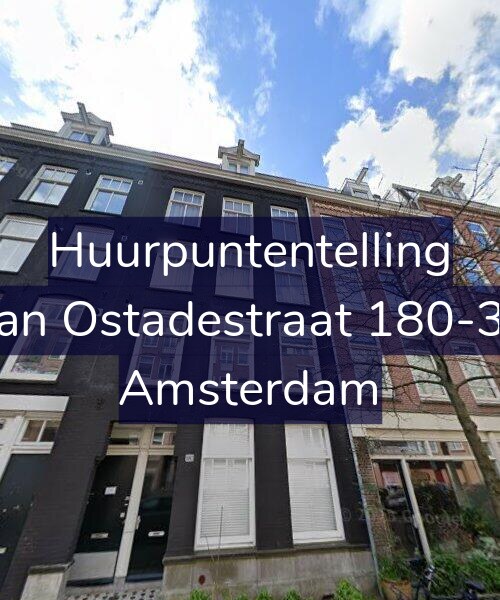 Foto gevel Huurpuntentelling voor Van Ostadestraat 180-3V, Amsterdam