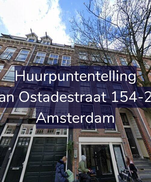 Foto gevel Huurpuntentelling voor Van Ostadestraat 154-2A, Amsterdam