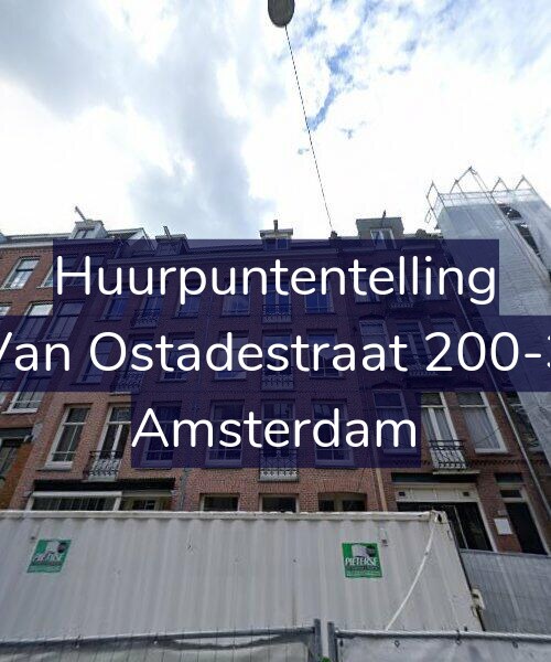 Foto gevel Huurpuntentelling voor Van Ostadestraat 200-3, Amsterdam