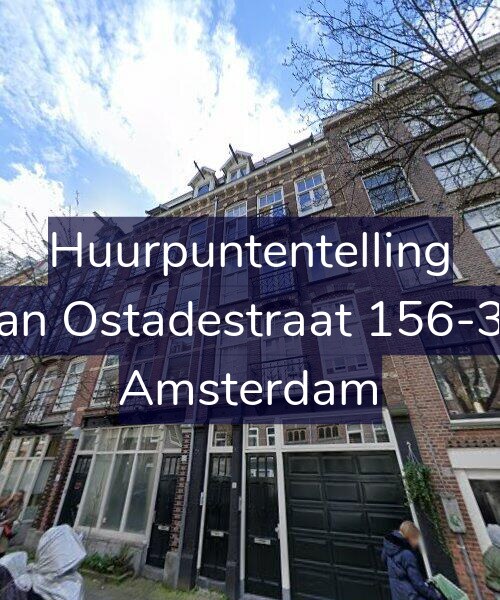 Foto gevel Huurpuntentelling voor Van Ostadestraat 156-3V, Amsterdam