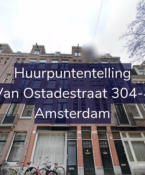 Foto gevel Huurpuntentelling voor Van Ostadestraat 304-4, Amsterdam