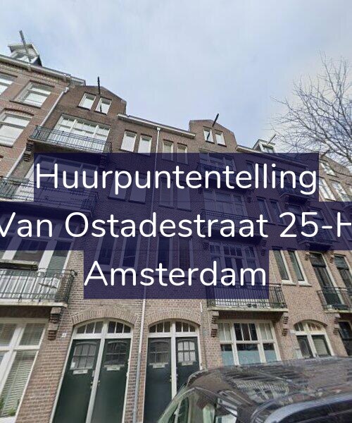 Foto gevel Huurpuntentelling voor Van Ostadestraat 25-H, Amsterdam