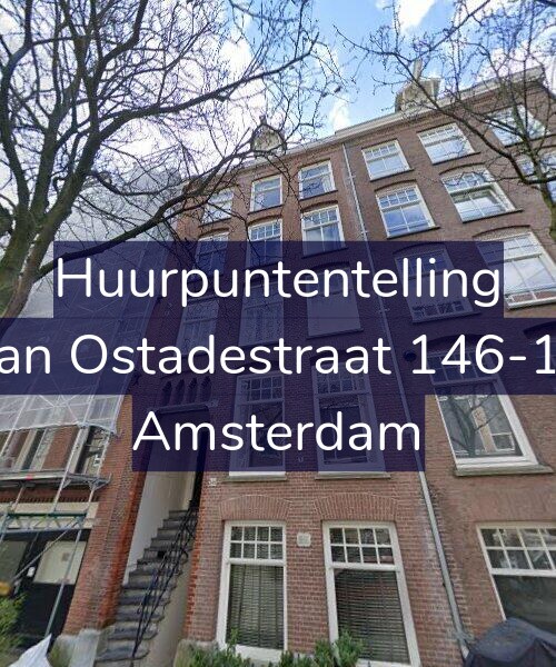 Foto gevel Huurpuntentelling voor Van Ostadestraat 146-1V, Amsterdam