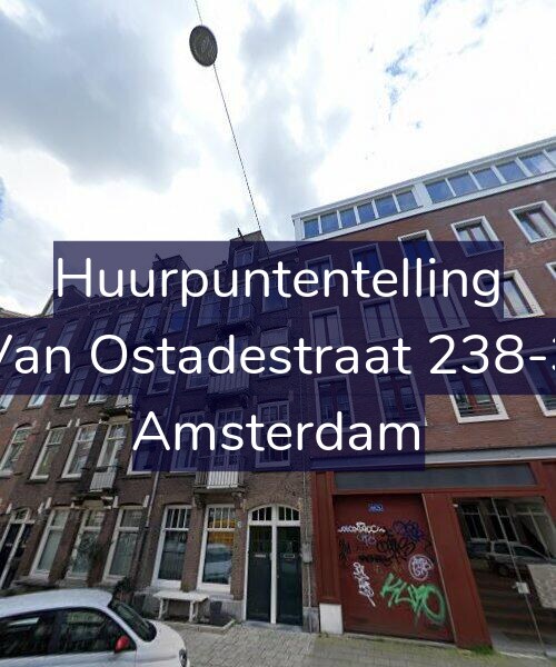 Foto gevel Huurpuntentelling voor Van Ostadestraat 238-3, Amsterdam