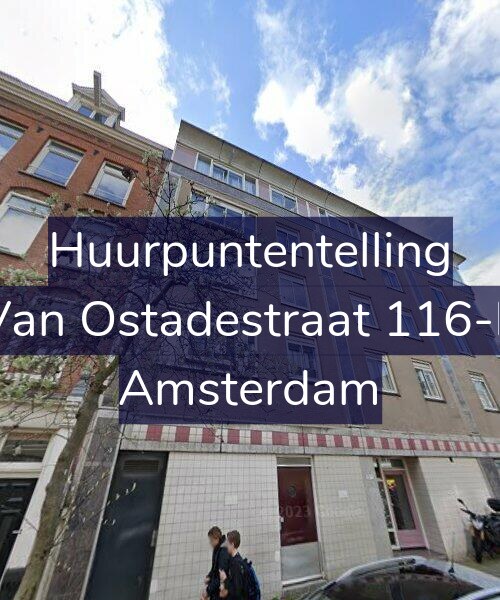 Foto gevel Huurpuntentelling voor Van Ostadestraat 116-E, Amsterdam