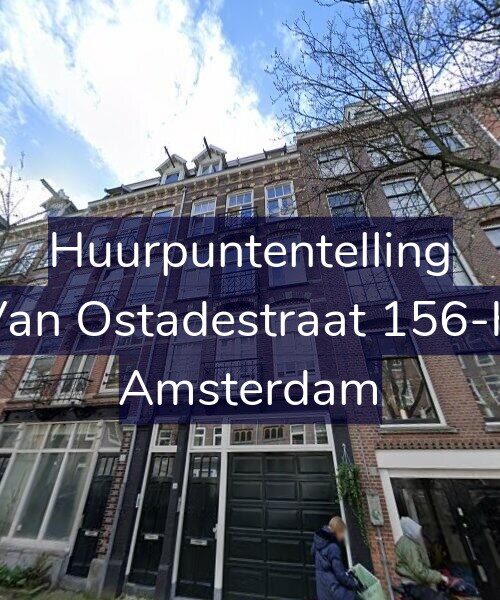 Foto gevel Huurpuntentelling voor Van Ostadestraat 156-H, Amsterdam