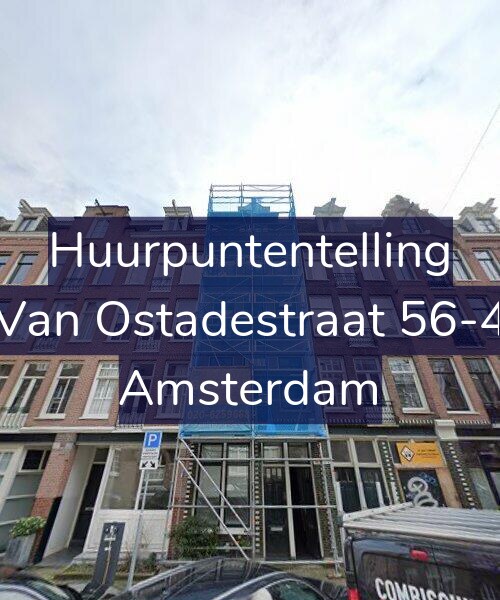 Foto gevel Huurpuntentelling voor Van Ostadestraat 56-4, Amsterdam