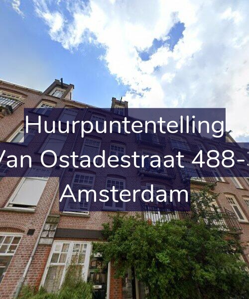 Foto gevel Huurpuntentelling voor Van Ostadestraat 488-3, Amsterdam