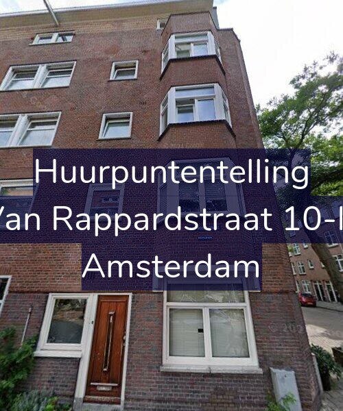 Foto gevel Huurpuntentelling voor Van Rappardstraat 10-H, Amsterdam