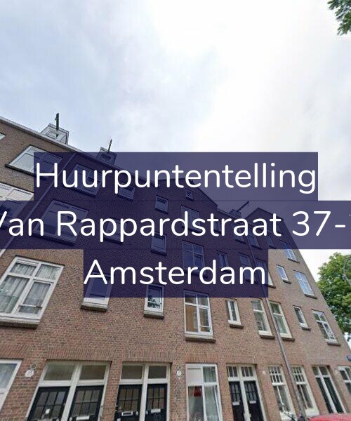 Foto gevel Huurpuntentelling voor Van Rappardstraat 37-2, Amsterdam