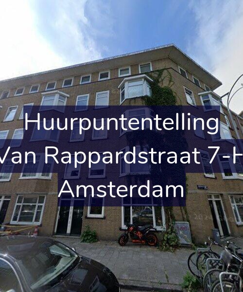 Foto gevel Huurpuntentelling voor Van Rappardstraat 7-H, Amsterdam