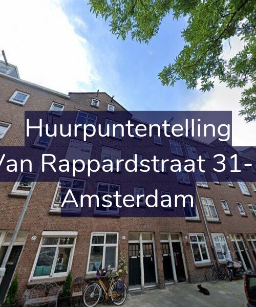 Foto gevel Huurpuntentelling voor Van Rappardstraat 31-1, Amsterdam