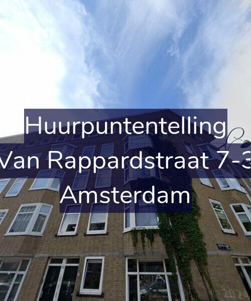 Foto gevel Huurpuntentelling voor Van Rappardstraat 7-3, Amsterdam