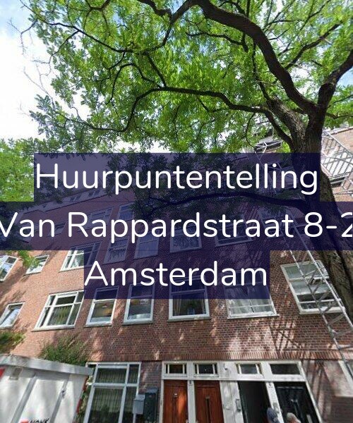 Foto gevel Huurpuntentelling voor Van Rappardstraat 8-2, Amsterdam