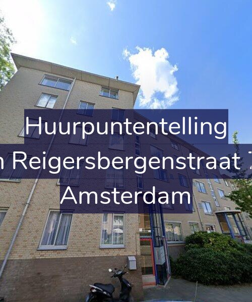 Foto gevel Huurpuntentelling voor Van Reigersbergenstraat 704, Amsterdam