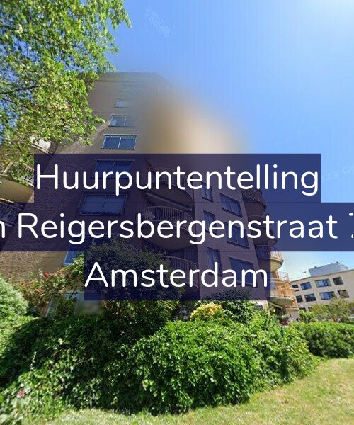 Foto gevel Huurpuntentelling voor Van Reigersbergenstraat 778, Amsterdam