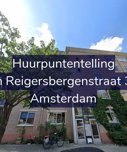 Foto gevel Huurpuntentelling voor Van Reigersbergenstraat 306, Amsterdam