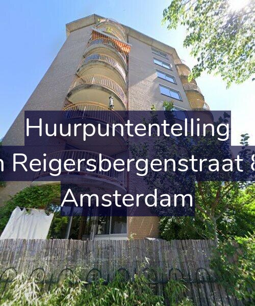 Foto gevel Huurpuntentelling voor Van Reigersbergenstraat 804, Amsterdam