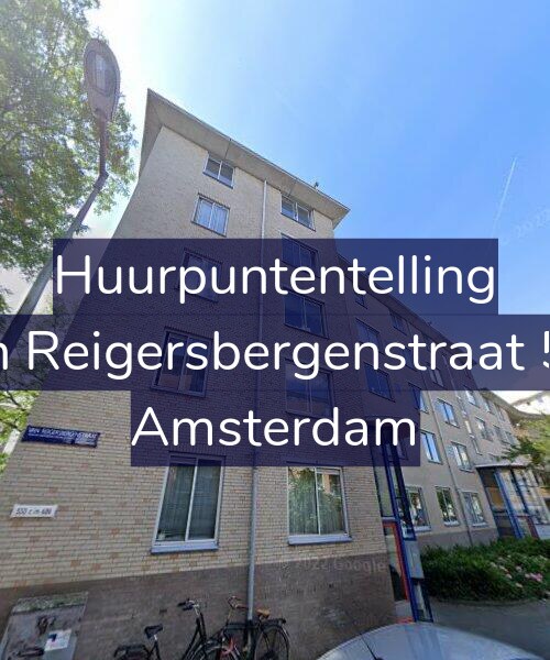 Foto gevel Huurpuntentelling voor Van Reigersbergenstraat 562, Amsterdam
