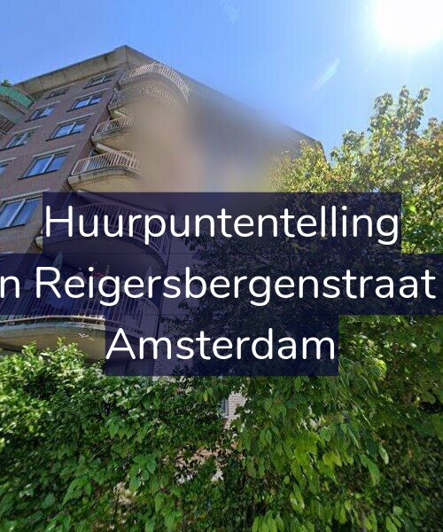 Foto gevel Huurpuntentelling voor Van Reigersbergenstraat 46, Amsterdam