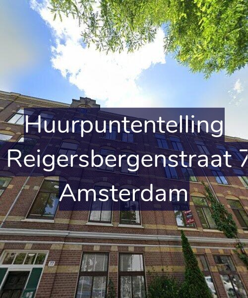 Foto gevel Huurpuntentelling voor Van Reigersbergenstraat 77-2, Amsterdam