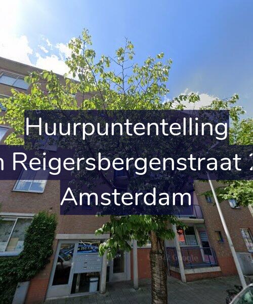 Foto gevel Huurpuntentelling voor Van Reigersbergenstraat 266, Amsterdam
