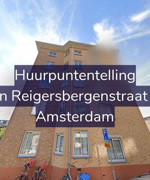 Foto gevel Huurpuntentelling voor Van Reigersbergenstraat 82, Amsterdam