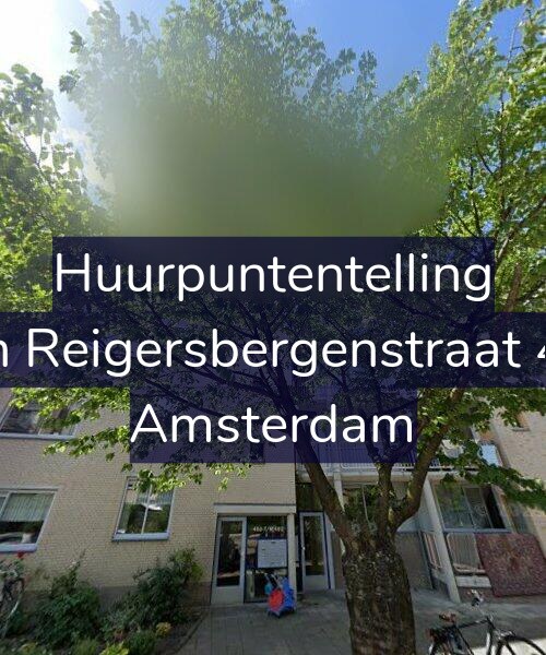 Foto gevel Huurpuntentelling voor Van Reigersbergenstraat 466, Amsterdam