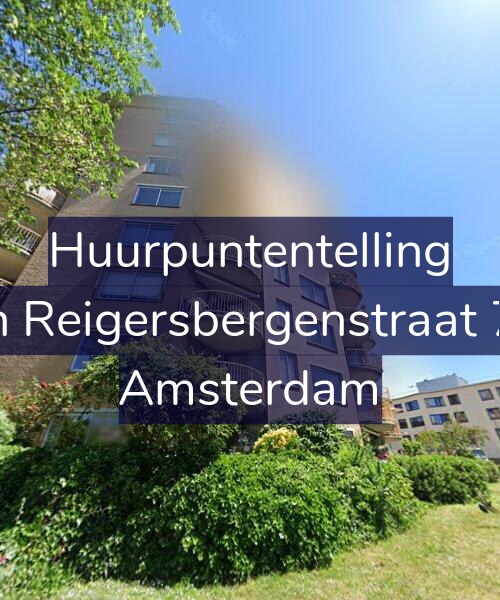 Foto gevel Huurpuntentelling voor Van Reigersbergenstraat 776, Amsterdam