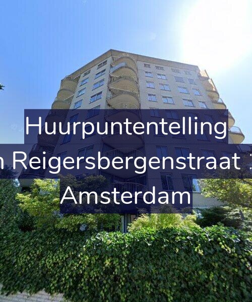 Foto gevel Huurpuntentelling voor Van Reigersbergenstraat 186, Amsterdam