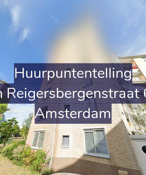Foto gevel Huurpuntentelling voor Van Reigersbergenstraat 686, Amsterdam