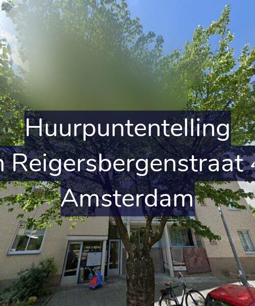 Foto gevel Huurpuntentelling voor Van Reigersbergenstraat 474, Amsterdam