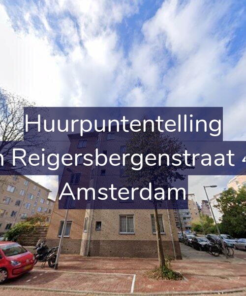 Foto gevel Huurpuntentelling voor Van Reigersbergenstraat 422, Amsterdam
