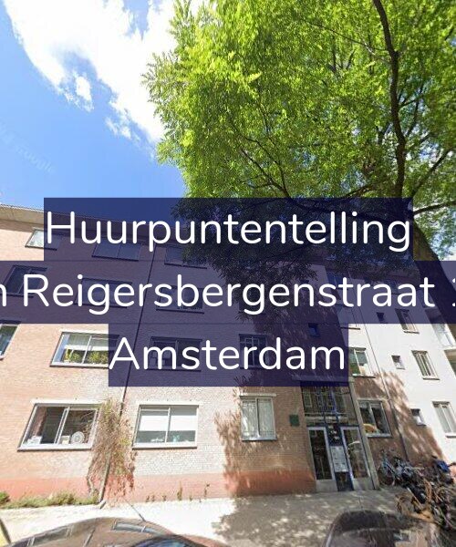 Foto gevel Huurpuntentelling voor Van Reigersbergenstraat 158, Amsterdam