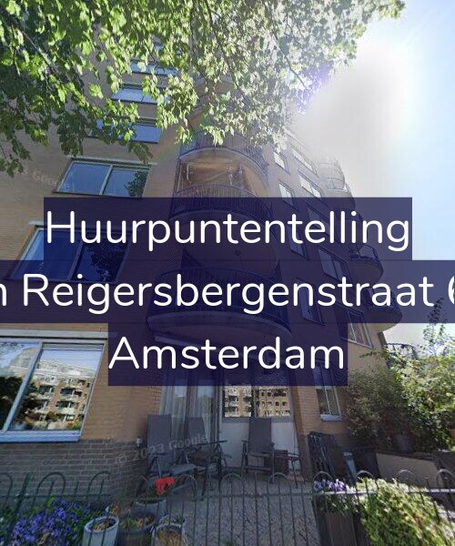 Foto gevel Huurpuntentelling voor Van Reigersbergenstraat 650, Amsterdam