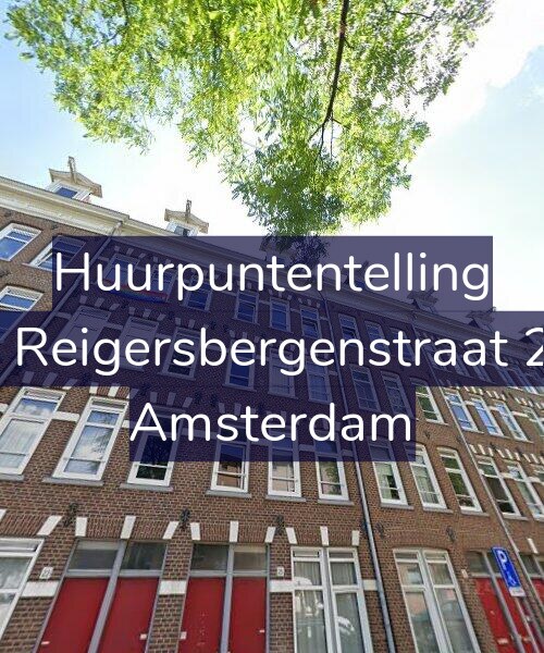 Foto gevel Huurpuntentelling voor Van Reigersbergenstraat 25-3, Amsterdam