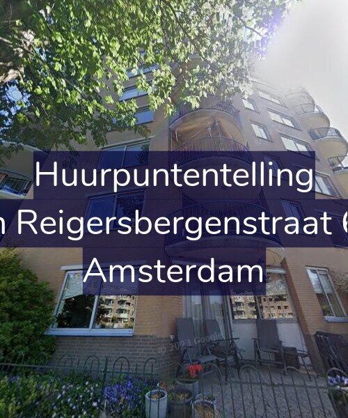 Foto gevel Huurpuntentelling voor Van Reigersbergenstraat 636, Amsterdam