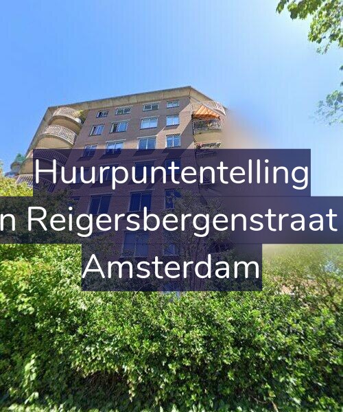 Foto gevel Huurpuntentelling voor Van Reigersbergenstraat 54, Amsterdam