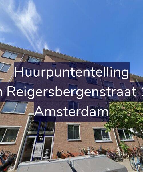 Foto gevel Huurpuntentelling voor Van Reigersbergenstraat 122, Amsterdam