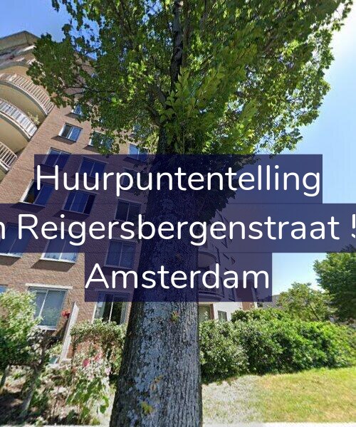 Foto gevel Huurpuntentelling voor Van Reigersbergenstraat 548, Amsterdam