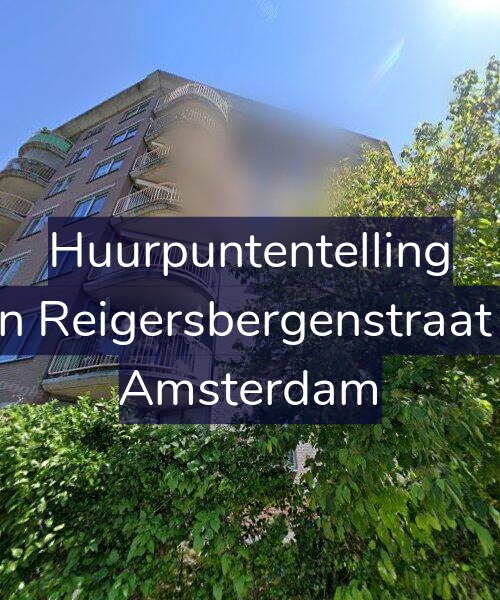 Foto gevel Huurpuntentelling voor Van Reigersbergenstraat 36, Amsterdam