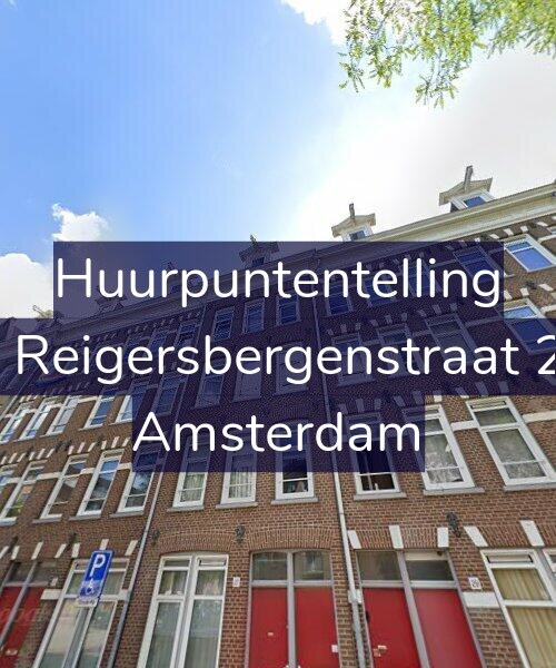 Foto gevel Huurpuntentelling voor Van Reigersbergenstraat 27-2, Amsterdam