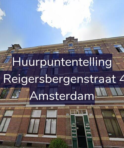 Foto gevel Huurpuntentelling voor Van Reigersbergenstraat 43-2, Amsterdam