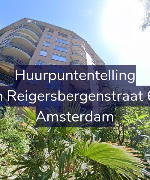 Foto gevel Huurpuntentelling voor Van Reigersbergenstraat 672, Amsterdam