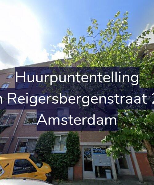 Foto gevel Huurpuntentelling voor Van Reigersbergenstraat 282, Amsterdam