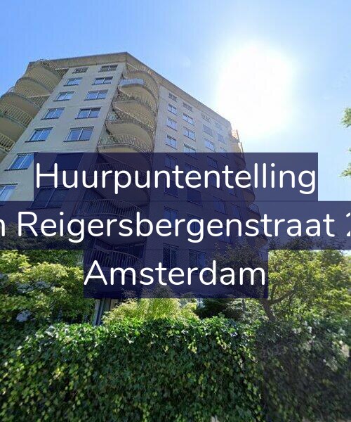 Foto gevel Huurpuntentelling voor Van Reigersbergenstraat 210, Amsterdam