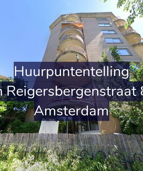 Foto gevel Huurpuntentelling voor Van Reigersbergenstraat 824, Amsterdam