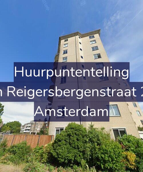 Foto gevel Huurpuntentelling voor Van Reigersbergenstraat 246, Amsterdam