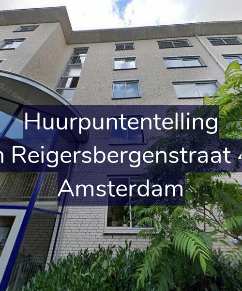 Foto gevel Huurpuntentelling voor Van Reigersbergenstraat 436, Amsterdam
